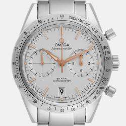 Omega Silver Stainless Steel Speedmaster 331.10.42.51.02.002 Automatic Men's Wristwatch 41.5 mm