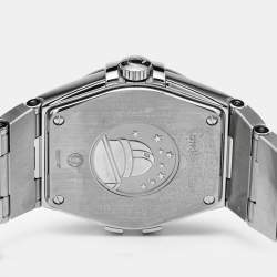 Pre Owned Omega Silver Stainless Steel Constellation 123.10.35.60.02.001 Men's Wristwatch 35 mm