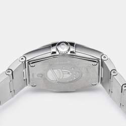 Pre Owned Omega Silver Stainless Steel Constellation 123.10.35.60.02.001 Men's Wristwatch 35 mm