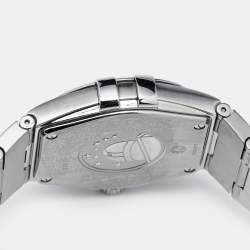 Pre Owned Omega Silver Stainless Steel Constellation 123.10.35.60.02.001 Men's Wristwatch 35 mm