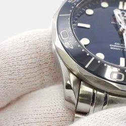 Omega Blue Stainless Steel Seamaster Diver 212.30.41.20.03.001 Automatic Men's Wristwatch 41 mm 