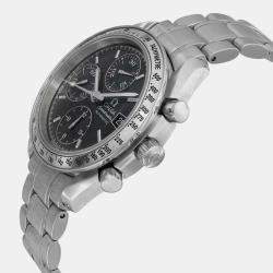 Omega Black Stainless Steel Speedmaster 3513.50 Automatic Men's Wristwatch 39 mm
