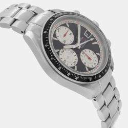 Omega Black Stainless Steel Speedmaster 3210.51.00 Automatic Men's Wristwatch 40 mm
