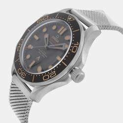 Omega Brown Titanium Seamaster Automatic Men's Wristwatch 42 mm