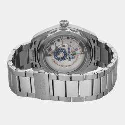 Omega Blue Stainless Steel Seamaster 522.12.41.21.03.001 Automatic Men's Wristwatch 41 mm