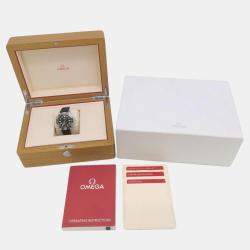 Omega Black Stainless Steel Seamaster 210.32.42.20.01.001 Automatic Men's Wristwatch 42 mm