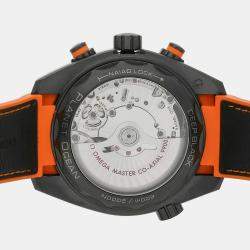 Omega Seamaster Planet Ocean 600M Chronograph "Deep Black" 215.92.46.51.01.001 Automatic Men's Wristwatch 45MM