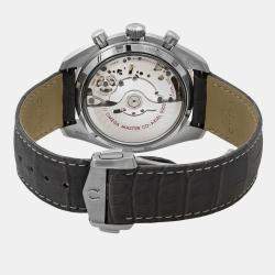 Omega Grey Stainless Steel Speedmaster Racing 329.23.44.51.06.001 Automatic Men's Wristwatch 44 mm