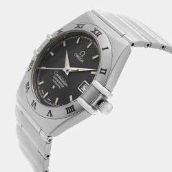 Omega Blue Stainless Steel Constellation 368.1201 Automatic Men's Wristwatch 35 mm 