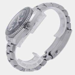 Omega Black Stainless Steel Seamaster Planet Ocean 215.30.44.21.01.001 Automatic Men's Wristwatch 43 mm