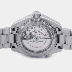 Omega Black Stainless Steel Seamaster Planet Ocean 215.30.44.21.01.001 Automatic Men's Wristwatch 43 mm