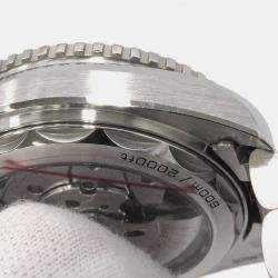 Omega Black Stainless Steel Seamaster Planet Ocean 215.30.44.21.01.001 Automatic Men's Wristwatch 43 mm
