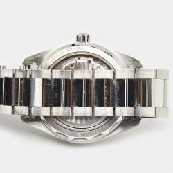 Pre Owned Omega Blue Stainless Steel Aqua Terra 220.10.41.21.03.002 Men's Wristwatch 41 mm