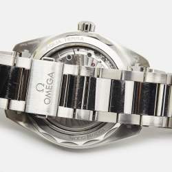 Pre Owned Omega Blue Stainless Steel Aqua Terra 220.10.41.21.03.002 Men's Wristwatch 41 mm