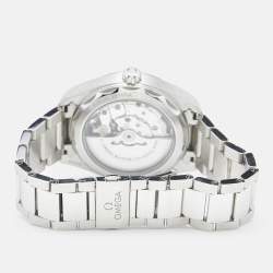 Pre Owned Omega Blue Stainless Steel Aqua Terra 220.10.41.21.03.002 Men's Wristwatch 41 mm