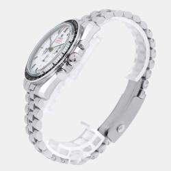 Omega White Stainless Steel Speedmaster Professional Moonwatch 310.30.42.50.04.001 Manual Winding Men's Wristwatch 42mm