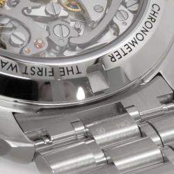 Omega White Stainless Steel Speedmaster Professional Moonwatch 310.30.42.50.04.001 Manual Winding Men's Wristwatch 42mm
