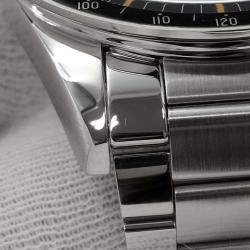 Omega Black Stainless Steel First Omega In Space Speedmaster 310.30.40.50.06.001 Automatic Men's Wristwatch 39.7mm