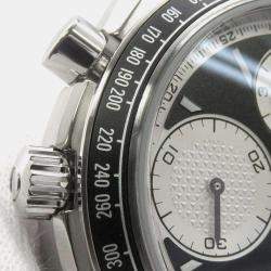 Omega Black Stainless Steel Speedmaster 326.30.40.50.01.002Automatic Men's Wristwatch 40mm