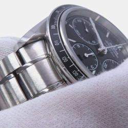 Omega Black Stainless Steel Speedmaster Racing 326.30.40.50.01.001 Automatic Men's Wristwatch 40mm