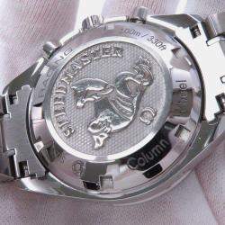 Omega Black Stainless Steel Speedmaster Racing 326.30.40.50.01.001 Automatic Men's Wristwatch 40mm