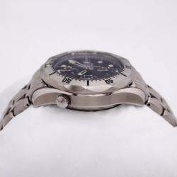 Omega Blue Stainless Steel Seamaster 2598.80 Automatic Men's Wristwatch 40 mm