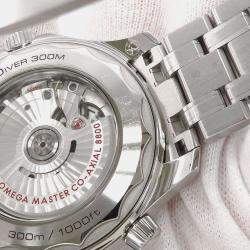 Omega Blue Stainless Steel Seamaster 210.30.42.20.03.001 Automatic Men's Wristwatch 42 mm