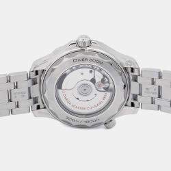 Omega Blue Stainless Steel Seamaster 210.30.42.20.03.001 Automatic Men's Wristwatch 42 mm