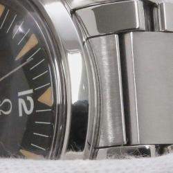 Omega Black Stainless Steel Seamaster 220.10.38.20.01.002 Automatic Men's Wristwatch 38 mm