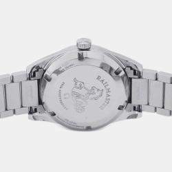 Omega Black Stainless Steel Seamaster 220.10.38.20.01.002 Automatic Men's Wristwatch 38 mm