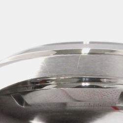 Omega Black Stainless Steel Seamaster 220.10.38.20.01.002 Automatic Men's Wristwatch 38 mm