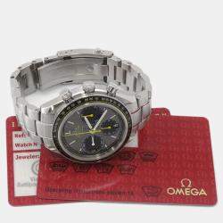 Omega Grey Stainless Steel Speedmaster Racing 326.30.40.50.06.001 Automatic Men's Wristwatch 40 mm