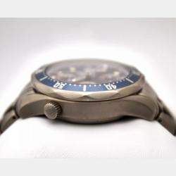 Omega Blue Titanium Seamaster Automatic Men's Wristwatch 42 mm