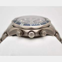 Omega Blue Titanium Seamaster Automatic Men's Wristwatch 42 mm