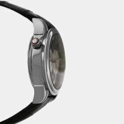 Omega Black Stainless Steel De Ville 4847.50.31 Automatic Men's Wristwatch 41 mm