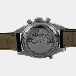 Omega Black Stainless Steel De Ville 4847.50.31 Automatic Men's Wristwatch 41 mm