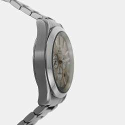 Omega Cream Stainless Steel Seamaster Aqua Terra 231.10.44.50.09.001 Automatic Men's Wristwatch 44 m