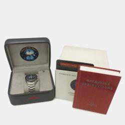 Pre Owned Omega Black Stainless Steel Speedmaster Professional 3578.51.00 Manual Winding Men's Wristwatch 42mm