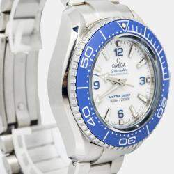 Omega Seamaster Planet Ocean Ultra 215.30.46.21.04.001 Automatic White Stainless Steel Men's Wristwatch 46mm