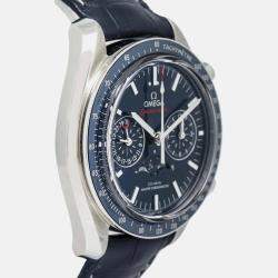 Omega Speedmaster Moonphase 304.33.44.52.03.001 Automatic Blue Stainless Steel Men's Wristwatch 44mm