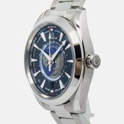 Omega Seamaster Aqua Terra 220.10.43.22.03.001 Automatic Blue Stainless Steel Men's Wristwatch 43mm