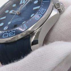 Omega Seamaster 210.32.42.20.03.002 Automatic Blue Stainless Steel Men's Wristwatch 42 mm