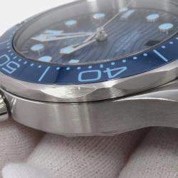 Omega Seamaster 210.32.42.20.03.002 Automatic Blue Stainless Steel Men's Wristwatch 42 mm