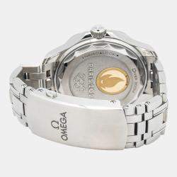 Omega Seamaster 522.21.42.20.04.001 Automatic White 18k Yellow Gold Stainless Steel Men's Wristwatch 43 mm