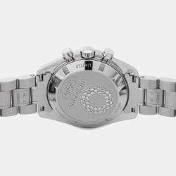 Pre Owned Omega Speedmaster 522.30.42.30.04.001 Manual Winding Silver Stainless Steel Men's Wristwatch 42 mm
