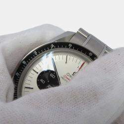 Pre Owned Omega Speedmaster 522.30.42.30.04.001 Manual Winding Silver Stainless Steel Men's Wristwatch 42 mm