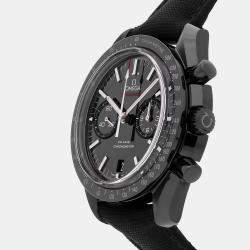 مملوكة مسبقًا Pre-Owned Omega Speedmaster Moonwatch Dark Side of the Moon Chronograph 311.92.44.51.01.003 Automatic Black Ceramic Men's Wristwatch 44 mm