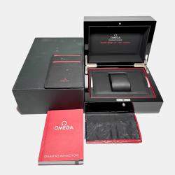 مملوكة مسبقًا Pre-Owned Omega Speedmaster Moonwatch Dark Side of the Moon Chronograph 311.92.44.51.01.003 Automatic Black Ceramic Men's Wristwatch 44 mm