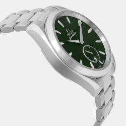 Pre Owned  Omega Seamaster Aqua Terra 220.10.38.20.10.001 Automatic Green Stainless Steel Men's Wristwatch 38 mm