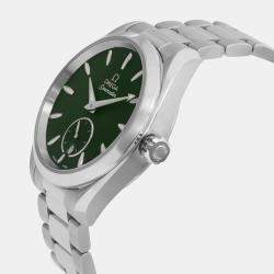 Pre Owned  Omega Seamaster Aqua Terra 220.10.38.20.10.001 Automatic Green Stainless Steel Men's Wristwatch 38 mm